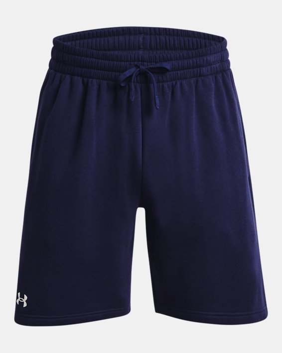 Shorts UA Rival Fleece da uomo, Blue, pdpMainDesktop image number 4